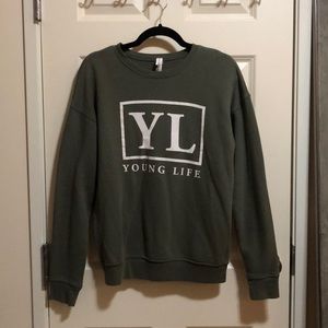 younglife crewneck!